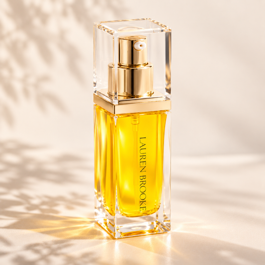 Lauren Brooke Organic Facial Serum, moisturizing face serum for dry, mature and sensitive skin