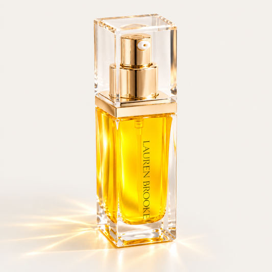 Lauren Brooke Organic Facial Serum, a moisturizing organic face serum for soft, radiant-looking skin