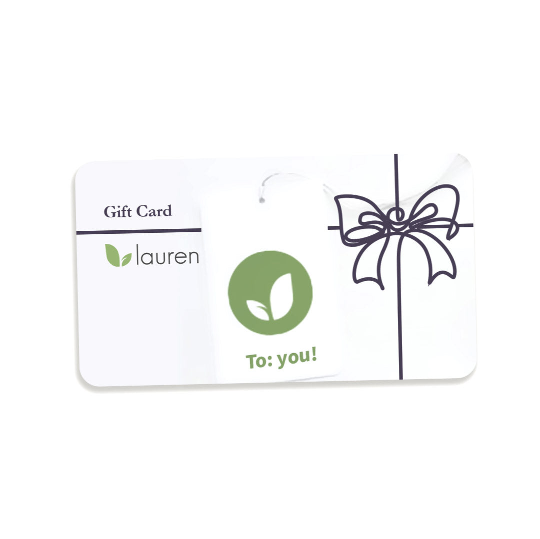 Organic Beauty Makeup Skincare Gift Card Lauren Brooke Co