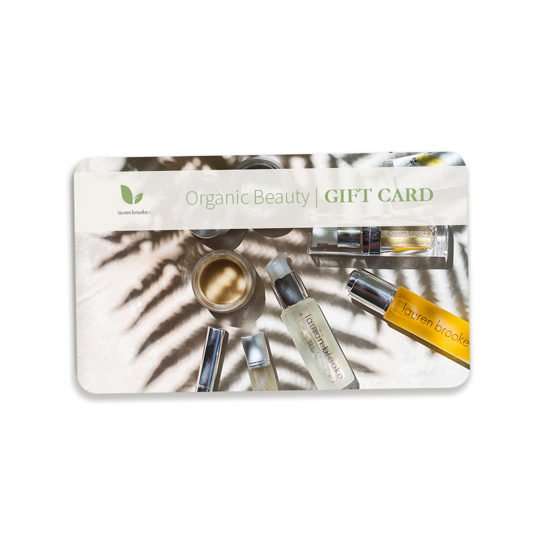 Organic Beauty Makeup Skincare Gift Card Lauren Brooke Co