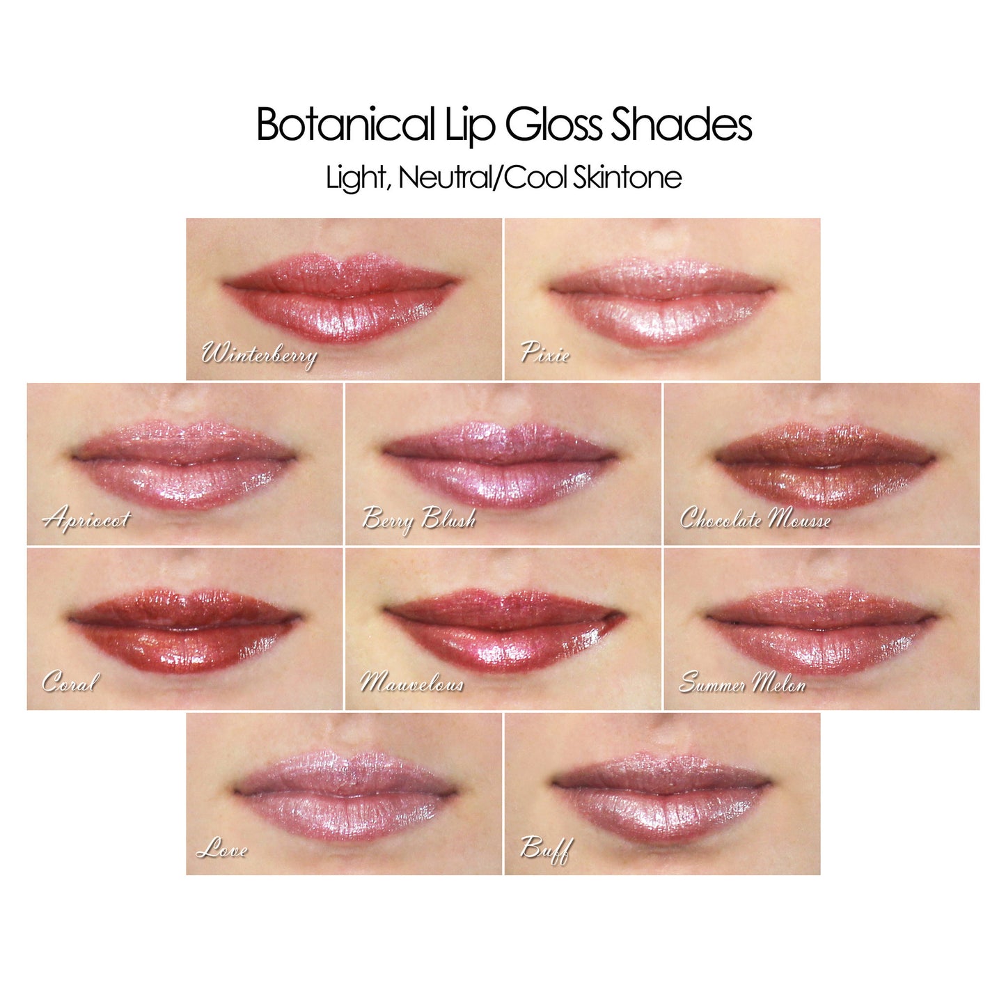 Botanical Lip Gloss Samples
