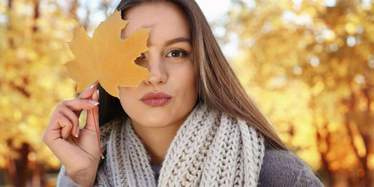 Transition makeup routine for fall autumn