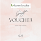 Gift of Beauty Holiday Card $25