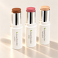 Lauren Brooke Botanical Stick Trio Kit with contour, colour and highlighter sticks in white cases