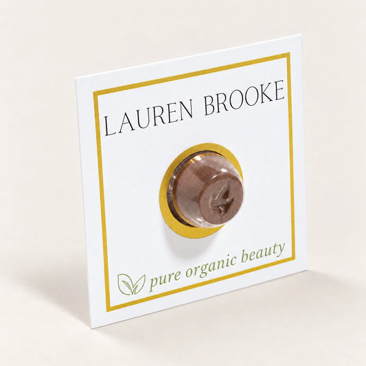 Lauren Brooke Cosmetiques Pressed Brow Collection Sample in sample packaging