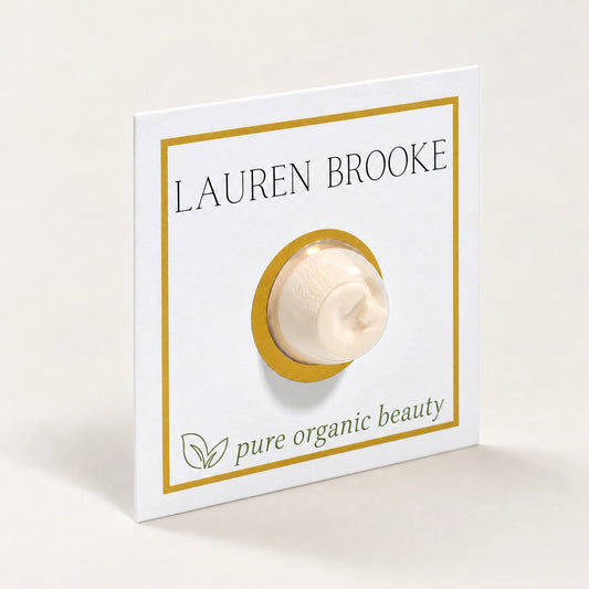 Lauren Brooke Cosmetiques Color Extending Powder Eye Primer Sample in sample packaging
