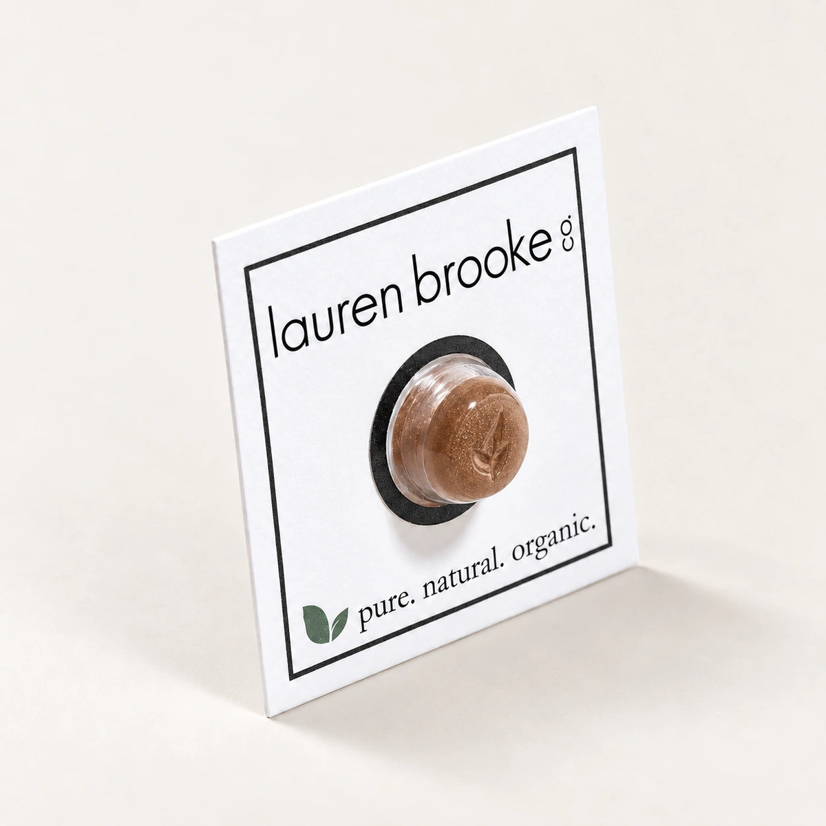 Lauren Brooke Cosmetiques Crème Eyeshadows Sample in sample packaging