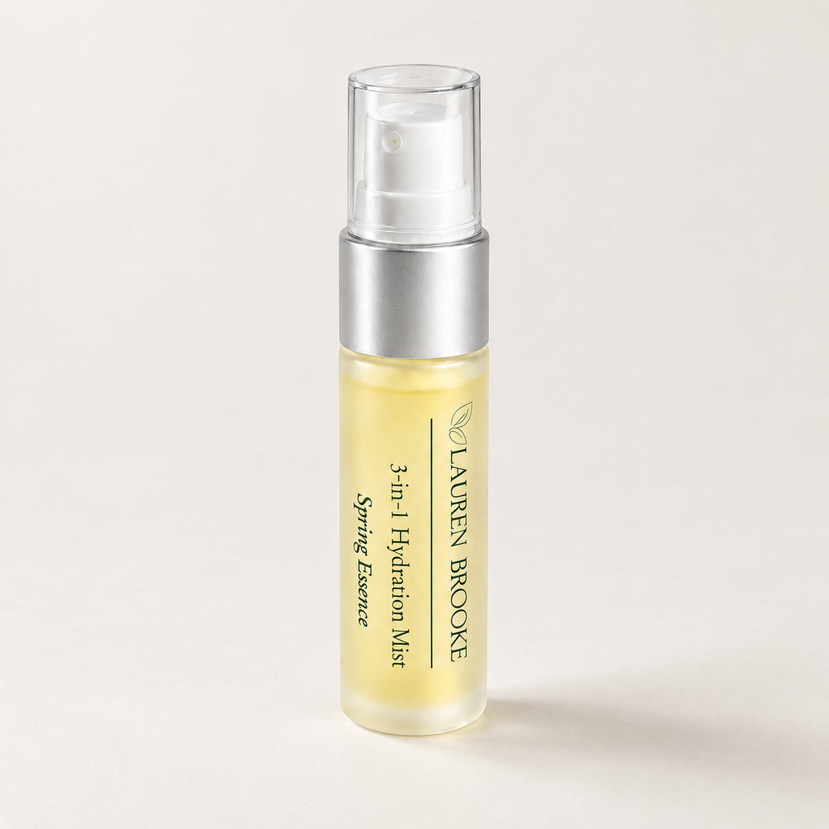 Lauren Brooke Cosmetiques Organic 3-in-1 Hydration Mist Travel Size — Spring Essence spray bottle