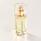 Lauren Brooke Organically Clear Serum in a rectangular clear bottle with a gold pump