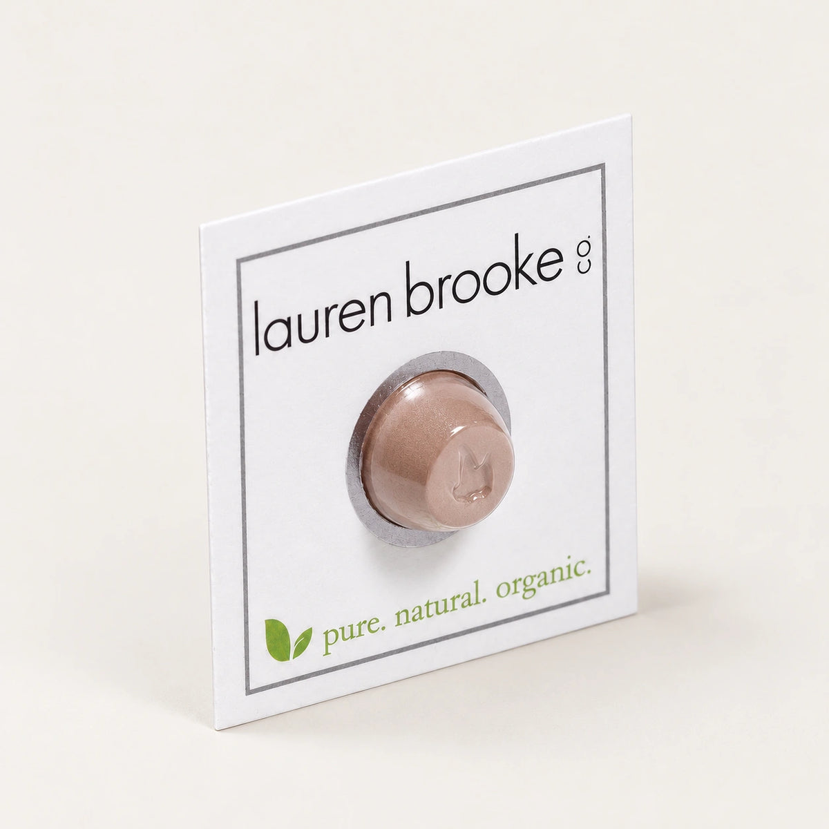 Lauren Brooke Cosmetiques Pressed Eyeshadow Single Sample in sample packaging