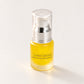 Lauren Brooke SubLIME Liquid Eye Makeup Remover in a frosted bottle with a silver and white pump