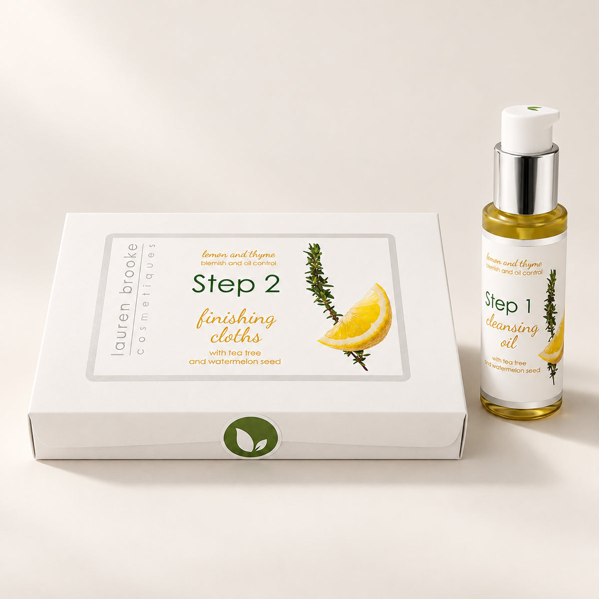 Lauren Brooke Cosmetiques Two Step Cleansing System - Acne-Prone/Oily Skin