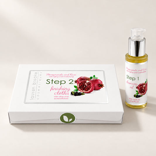 Lauren Brooke Cosmetiques Two Step Cleansing System - Anti-Aging/Moisturizing
