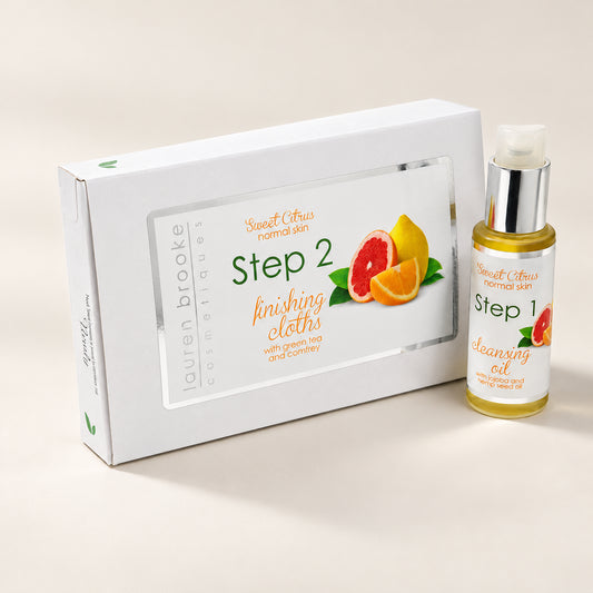 Lauren Brooke Cosmetiques Two Step Cleansing System - Revitalizing Sweet Citrus