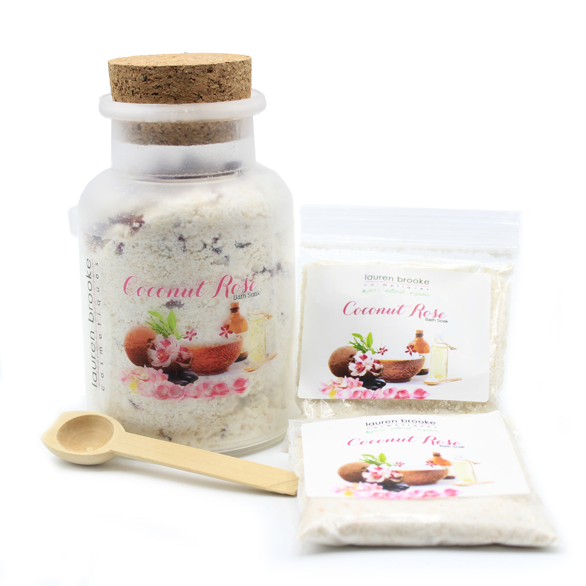 Exotic Spa Soak - Coconut Rose Samples